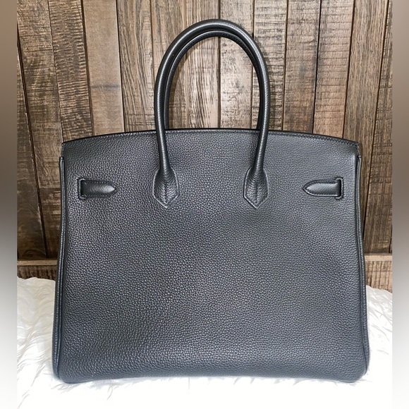 NEW HERMÈS BIRKIN 35 TOGO LEATHER - Picture 4 of 16